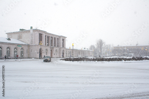 ST.PETERSBURG, RUSSIA - FEBRUARY 04, 2018: Vitebsky railway station