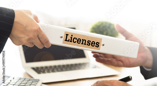 licenses photo