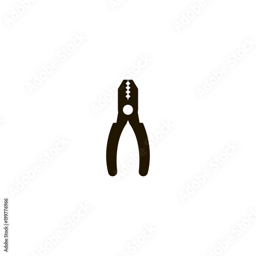 pincers icon. sign design