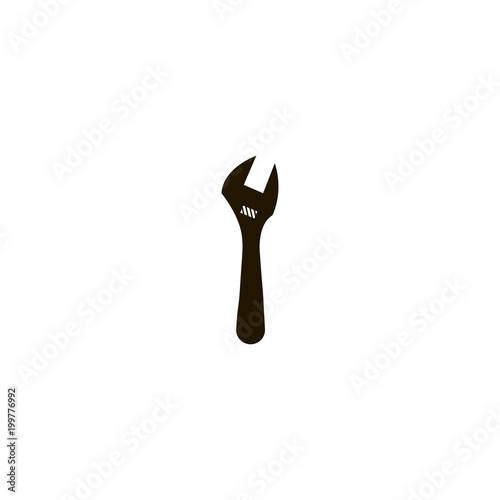 wrench icon. sign design photo