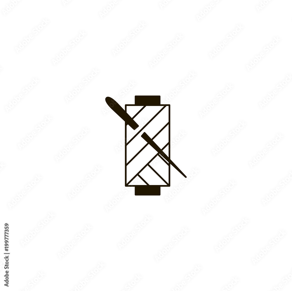 sewing thread icon. sign design sewing thread icon. sign design