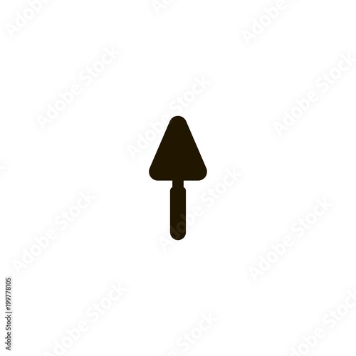 trowel icon. sign design