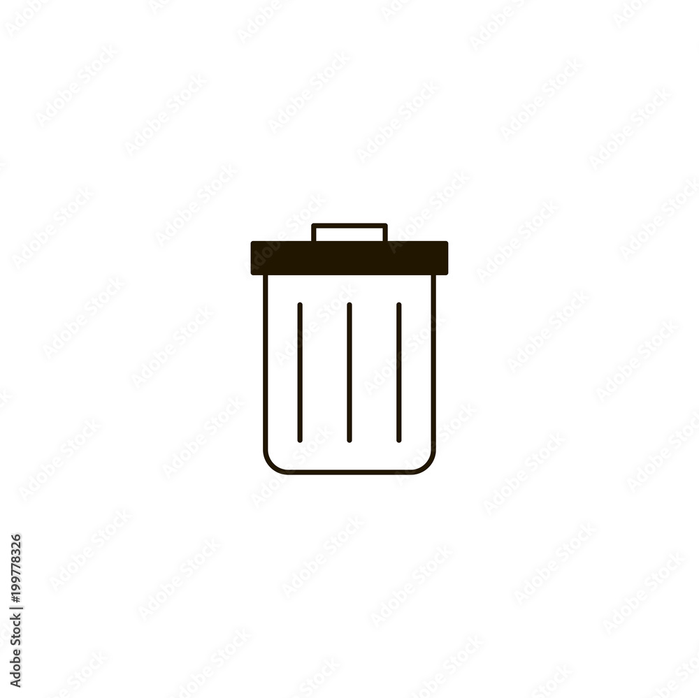 recycle bins icon. sign design recycle bins icon. sign design