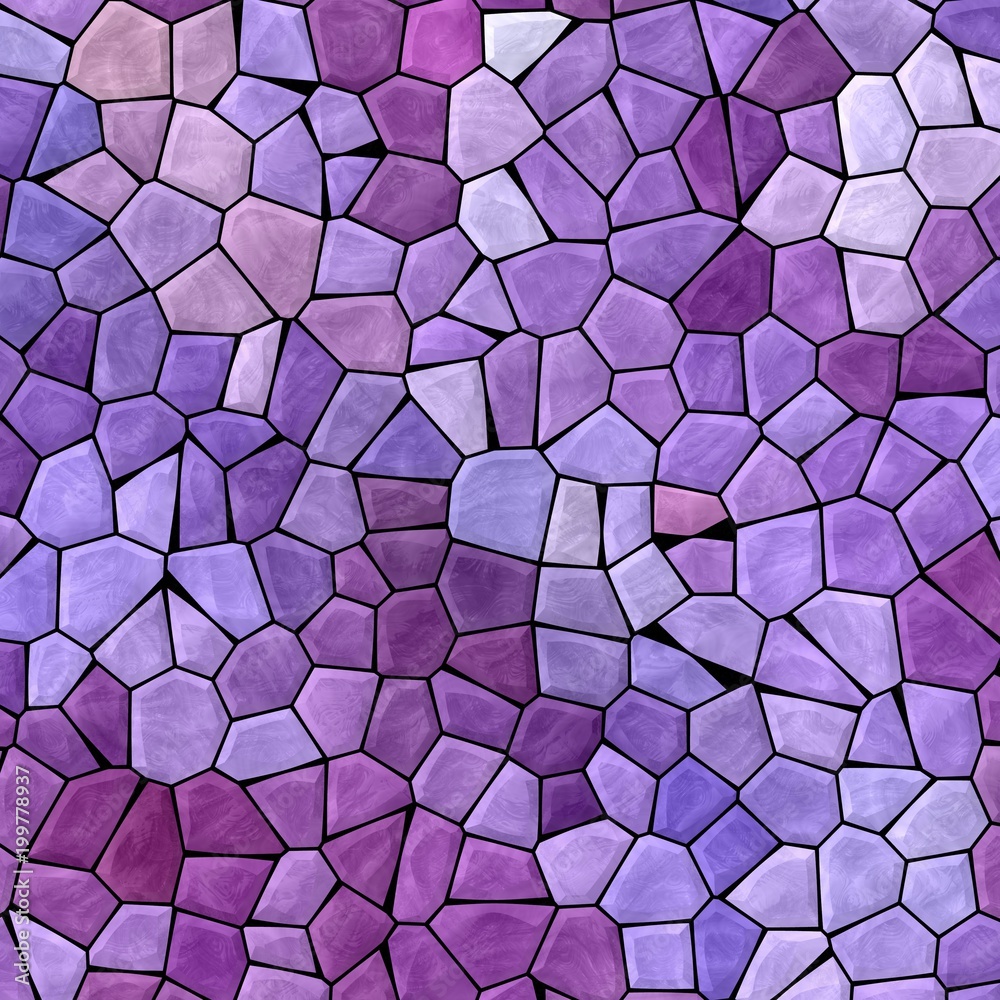 abstract nature marble plastic stony mosaic tiles texture background with black grout - purple, violet, blue colors abstract nature marble plastic stony mosaic tiles texture background with black grout - purple, violet, blue colors