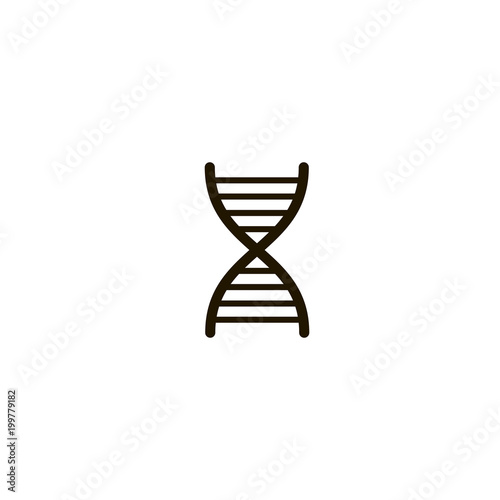 dna icon. sign design
