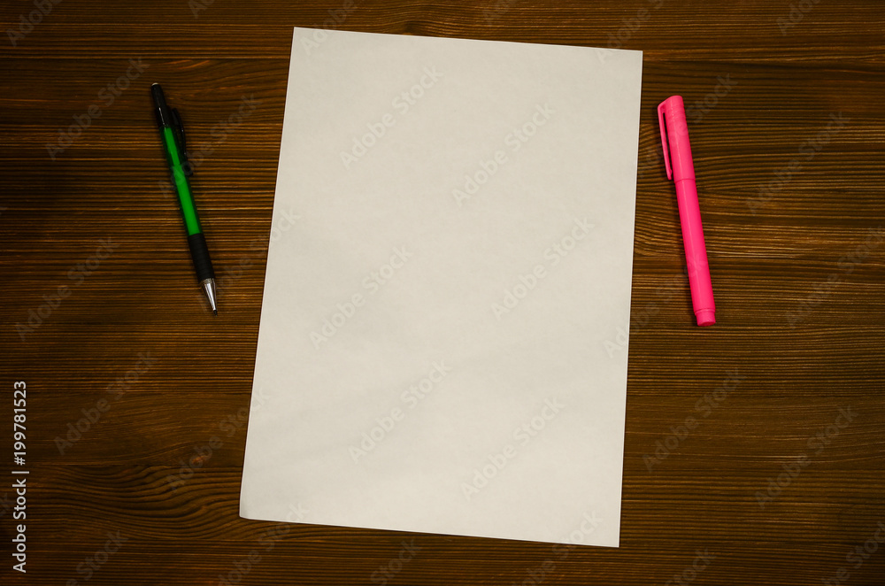 Blank page paper sheet on office or student desk table. Education background. wilh copy space. to do list. Goals. Blank page paper sheet on office or student desk table. Education background. wilh copy space. to do list. Goals.