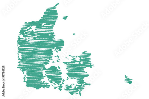 Dänemark Scribble