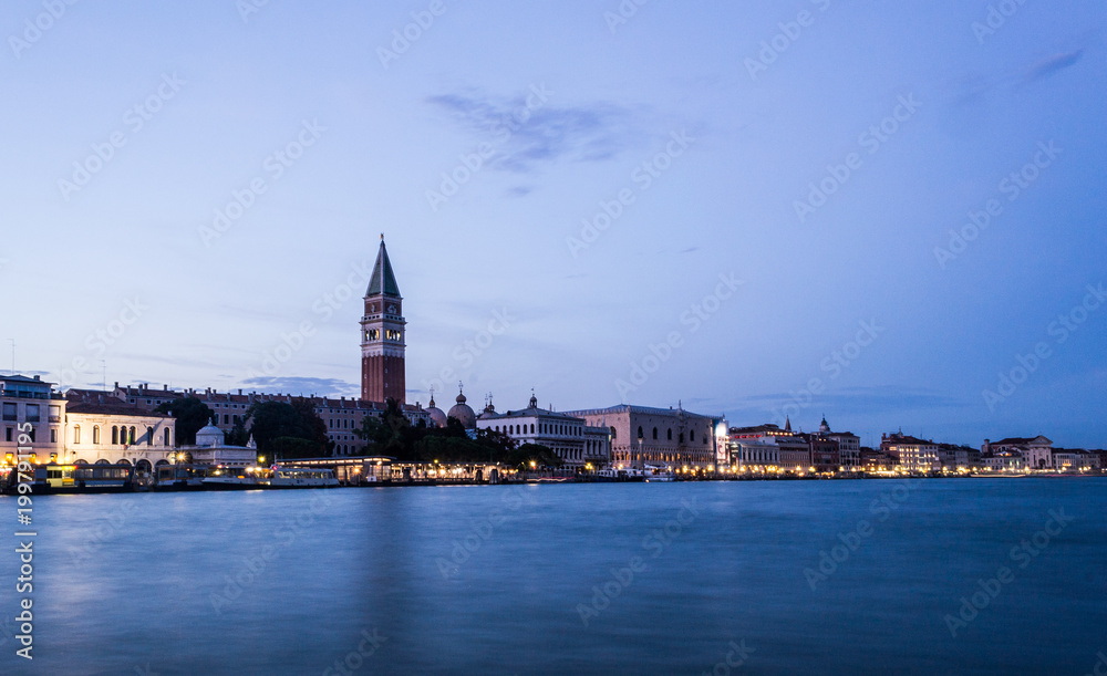 Long exposure of San Marco, Venice