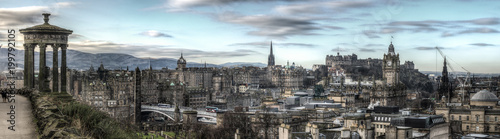 Panorama of Edinburgh