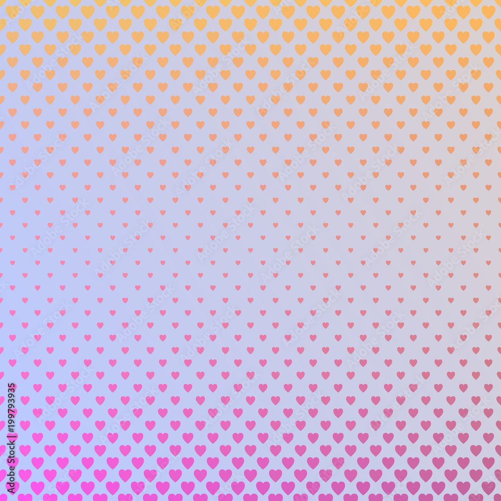 Gradient abstract heart pattern background - love concept vector graphic design from hearts Gradient abstract heart pattern background - love concept vector graphic design from hearts