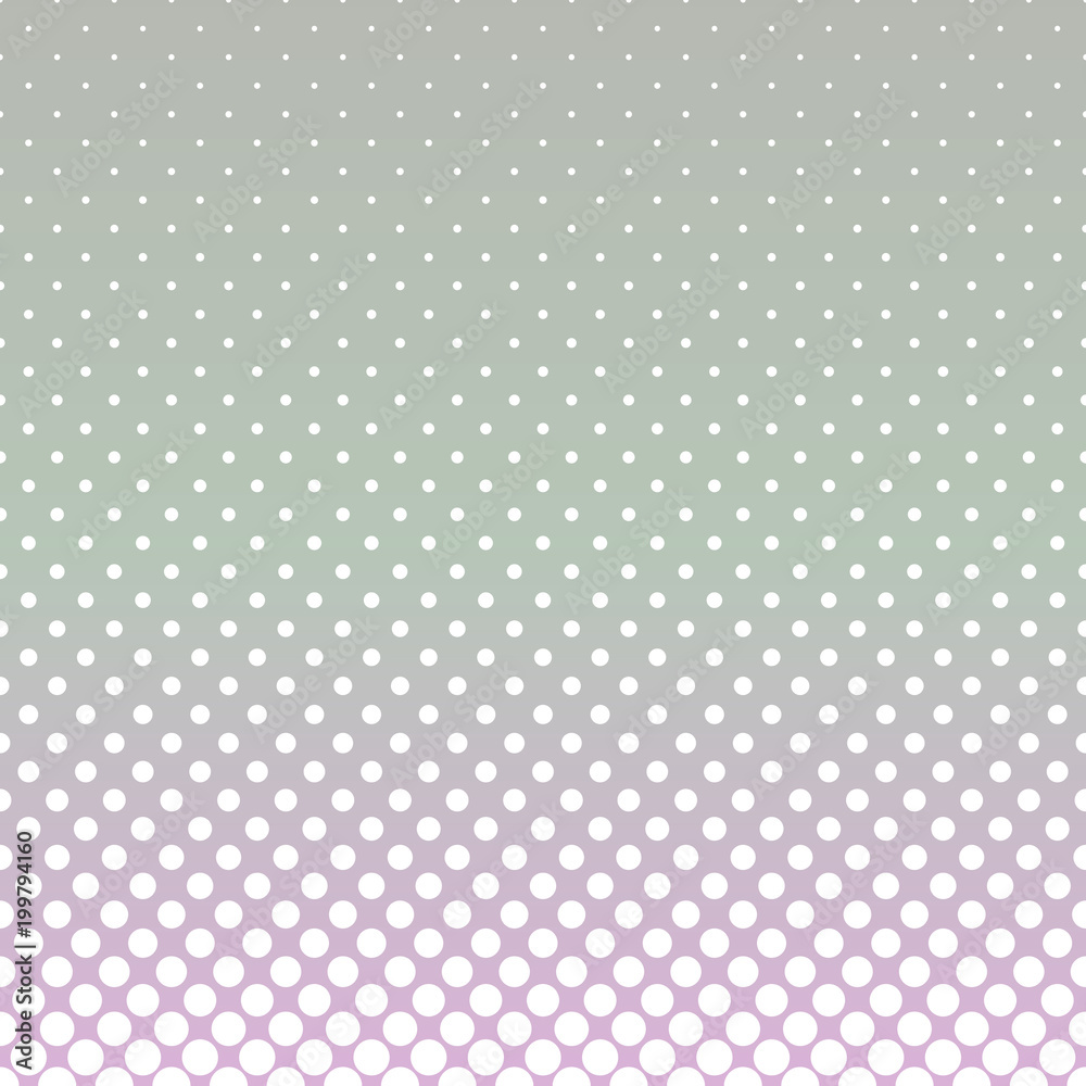 Geometrical abstract gradient halftone dot pattern background - vector illustration