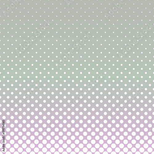 Geometrical abstract gradient halftone dot pattern background - vector illustration