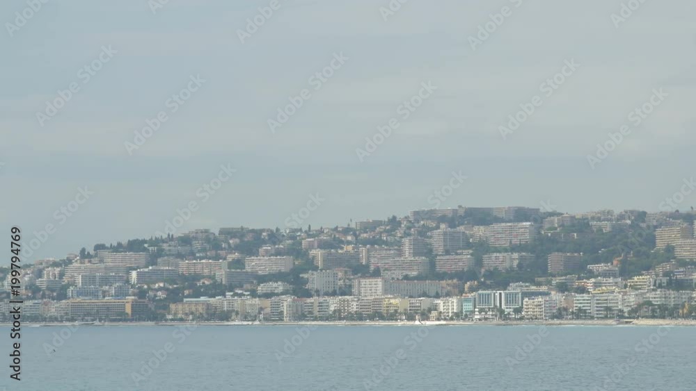 The coastline of Nice The coastline of Nice