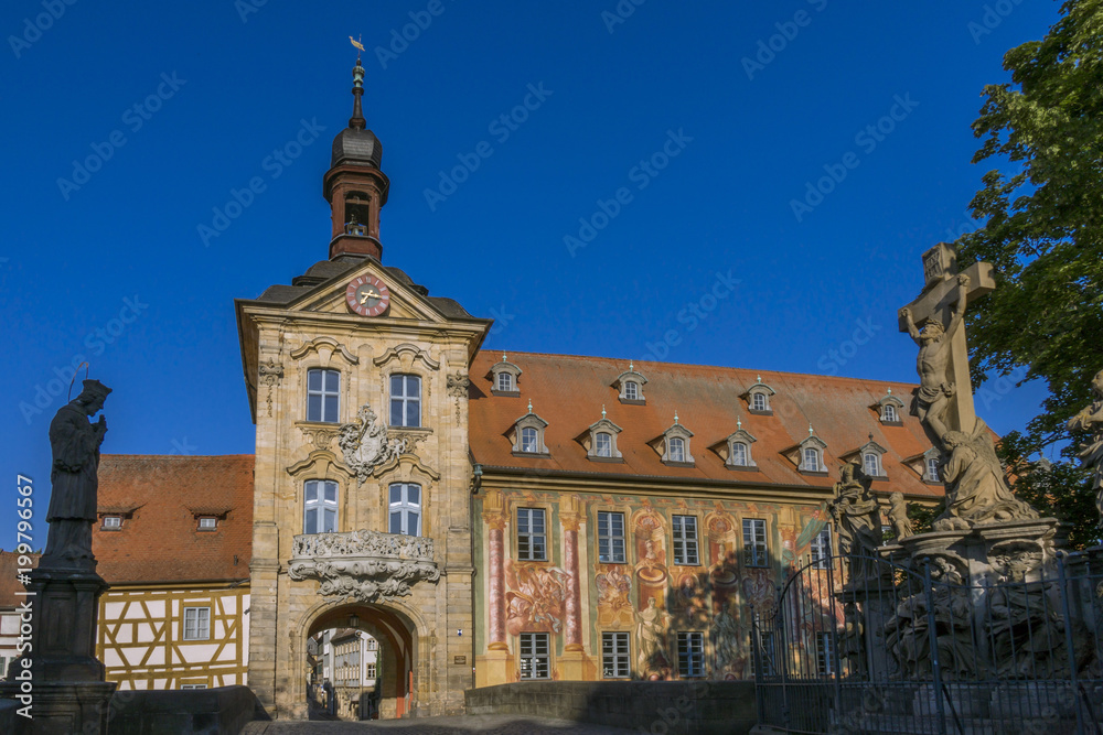 Obraz premium Old Town Hall in Bamberg, Germany