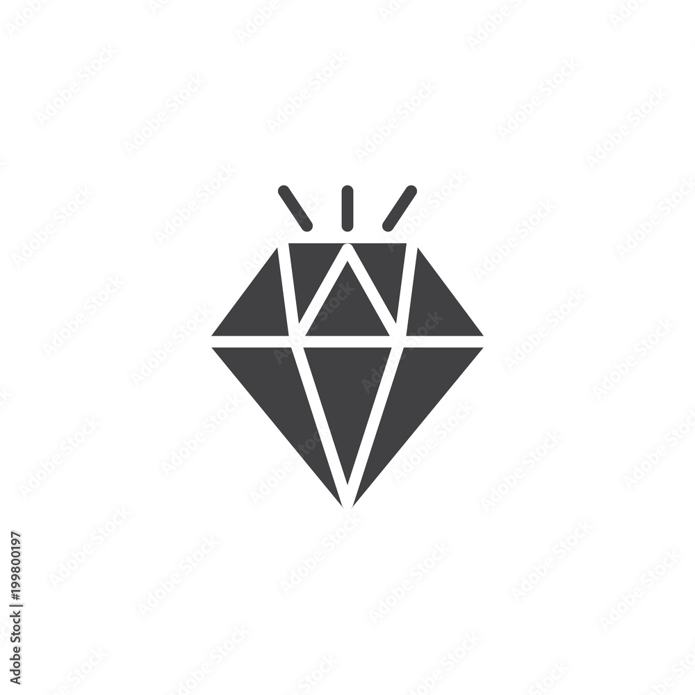 Shining diamond vector icon. filled flat sign for mobile concept and web design. Gemstone simple solid icon. Symbol, logo illustration. Pixel perfect vector graphics Shining diamond vector icon. filled flat sign for mobile concept and web design. Gemstone simple solid icon. Symbol, logo illustration. Pixel perfect vector graphics