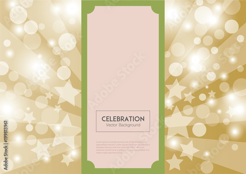 Celebration Concept Light Beam Background