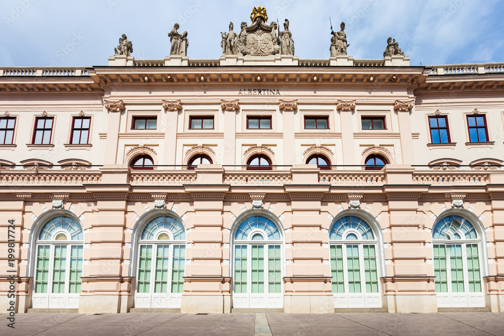 Albertina museum in Vienna