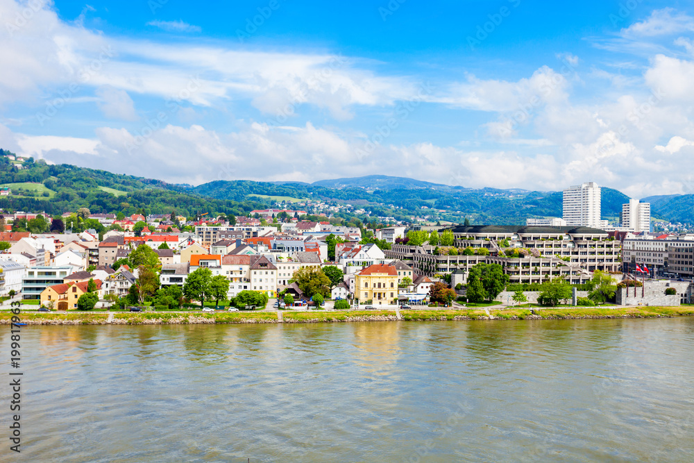 Linz, Danube river, Austria