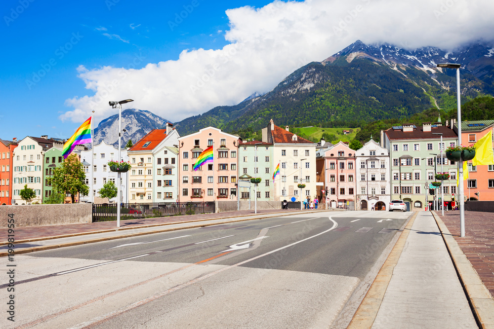 Innsbruck bridge in Austria