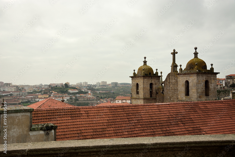 View of the city of Porto from the Cathedral