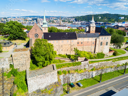 Canvas Print Akershus Fortress in Oslo