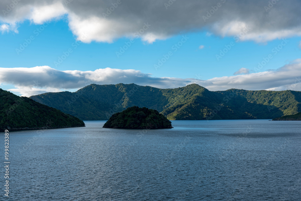 Fjord in Neuseeland