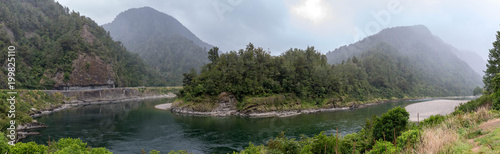 Panorama Fluss Neuseeland © Sebastian