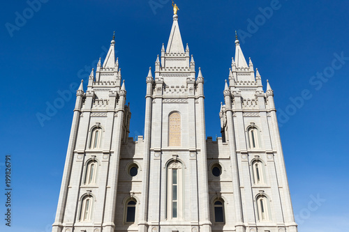Mormon church in Salt Lake City