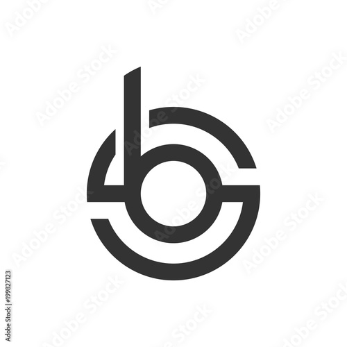 BS or SB Logo Icon photo