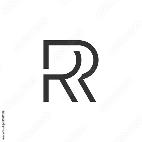 R or RR Logo Icon