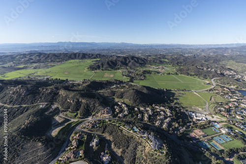 Aerial view of Hidden Valle...