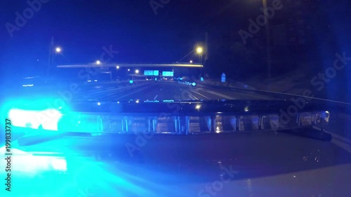 Sirens police car angular vision