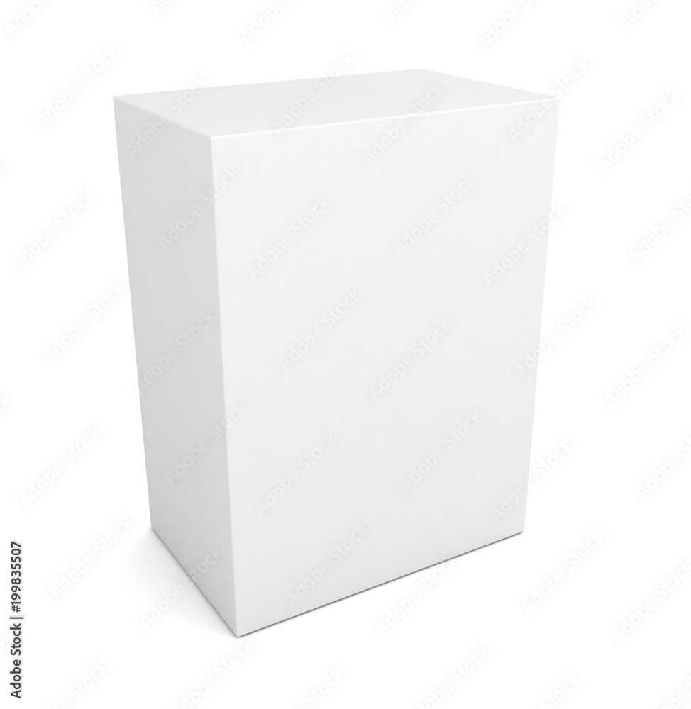 blank retail product box concept 3d illustration blank retail product box concept 3d illustration
