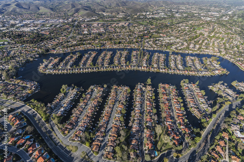 Aerial view of homes on Wes...