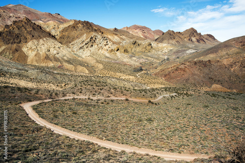 Фототапет Titus Canyon Road in Death Valley National Park