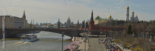View of the Kremlin from the embankment