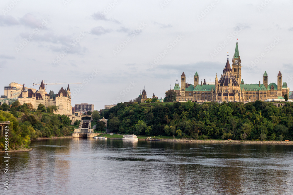 Parliament Hill in Ottawa (Canada)