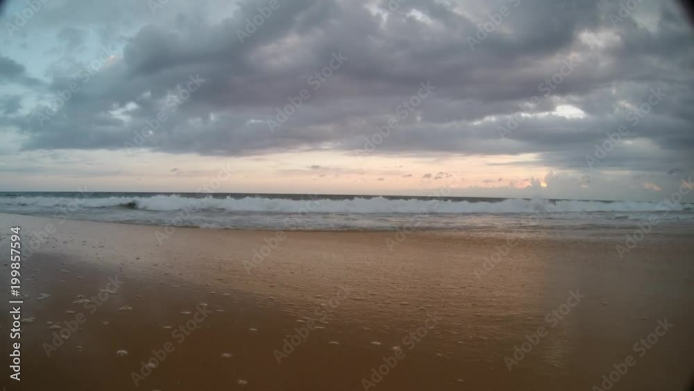 View of sunset at Indian Ocean from Hikkaduwa, Sri Lanka. Sea background. Landscape. Seascape View of sunset at Indian Ocean from Hikkaduwa, Sri Lanka. Sea background. Landscape. Seascape