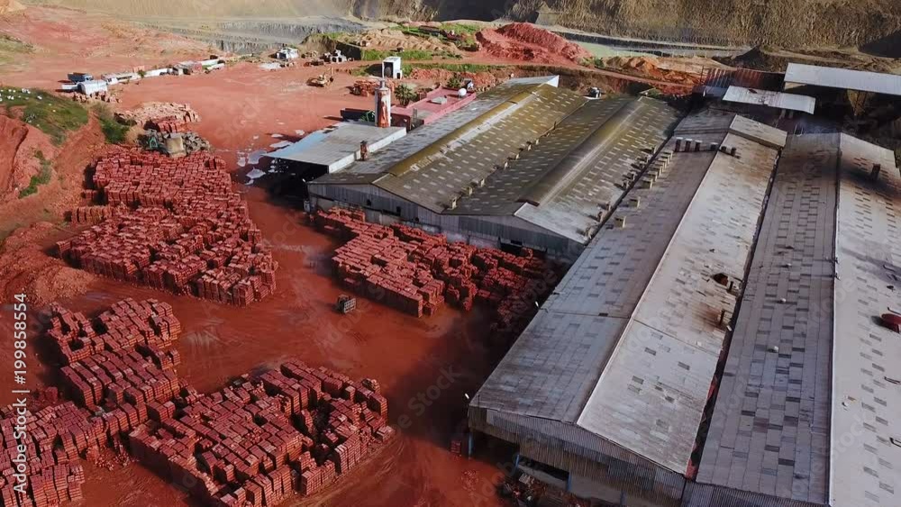 usine de briques