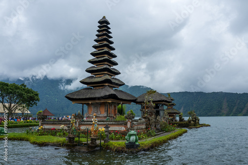 The Pura Ulun Danu Beratan Bedugul Temple in Bali