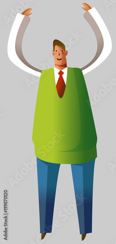 Close-up of man standing