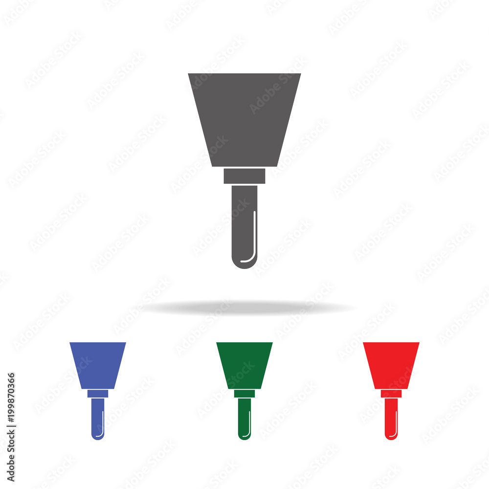 Putty knife icon. Elements of construction tools multi colored icons. Premium quality graphic design icon. Simple icon for websites, web design, mobile app, info graphics Putty knife icon. Elements of construction tools multi colored icons. Premium quality graphic design icon. Simple icon for websites, web design, mobile app, info graphics