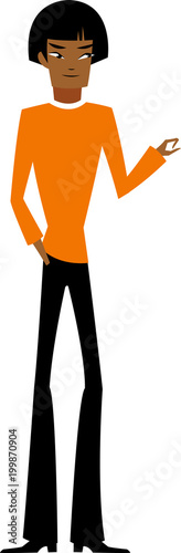 Close-up of man standing