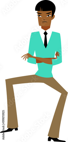 Rear view of man sitting
