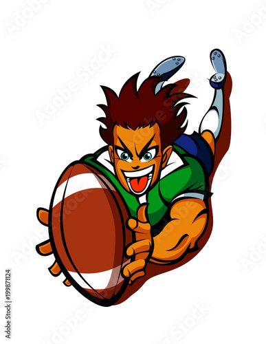Close-up of man holding ball