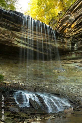 Big Clifty Falls in Madison, Indiana  photo