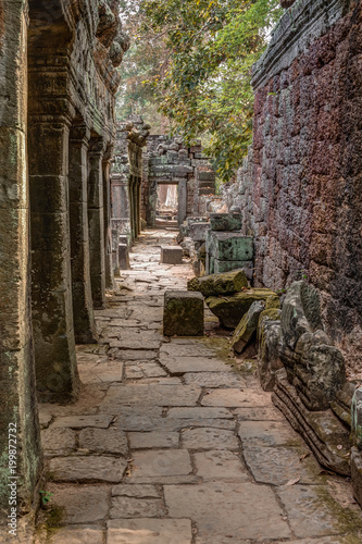 Fototapeta Naklejka Na Ścianę i Meble -  Cambodia Angkor Complex 360
