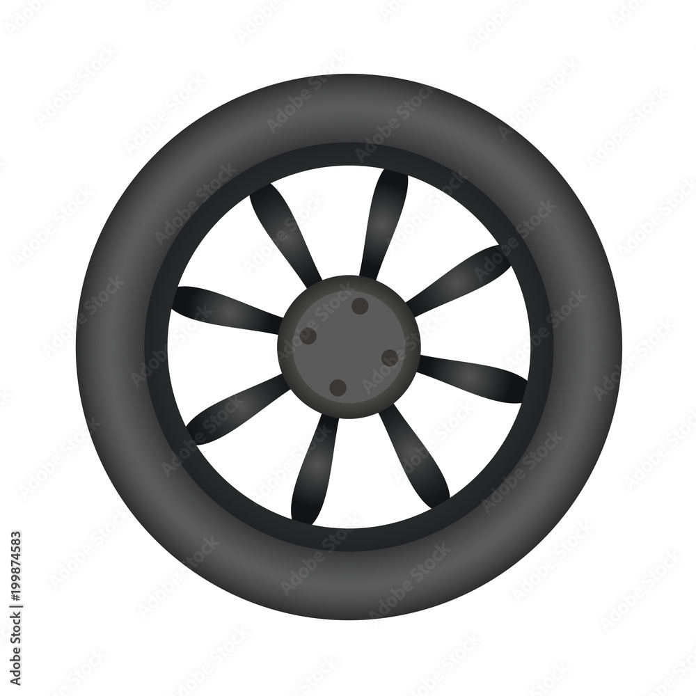 tire car illustration