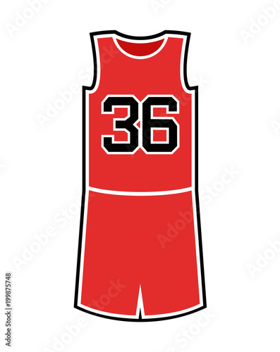 basket uniform illustration