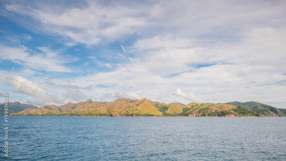 The hills of Busuanga Island. Philippines. Coron. Palawan.